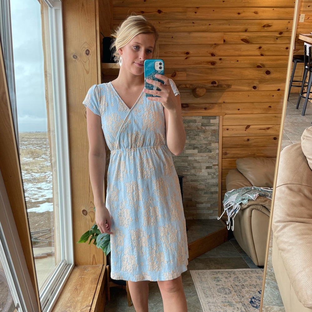 Lace dress, size small.